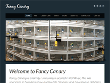 Tablet Screenshot of fancycanary.com